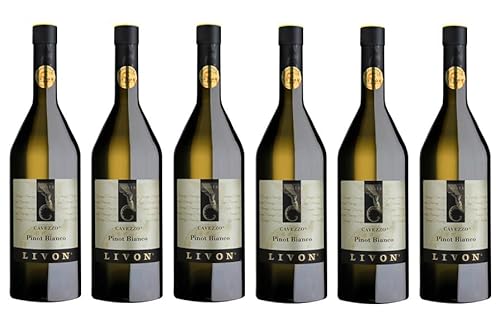 6x 0,75l - 2021er - Livon - Cavezzo - Pinot Bianco - Collio D.O.P. - Friaul - Italien - Weißwein trocken von Azianda Agricola Livon