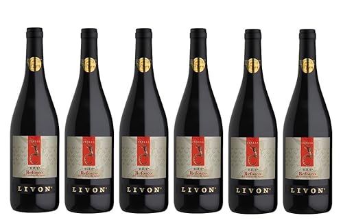 6x 0,75l - 2021er - Livon - Riul - Refosco dal Peduncolo Rosso - Colli Orientali D.O.P. - Friaul - Italien - Rotwein trocken von Azianda Agricola Livon