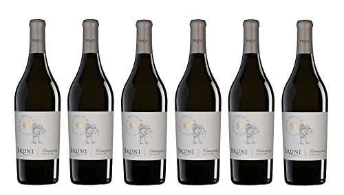 6x 0,75l - 2023er - Bruni - Perlaia - Vermentino - Toscana I.G.P. - Italien - Weißwein trocken von Azienda Agricola Bruni