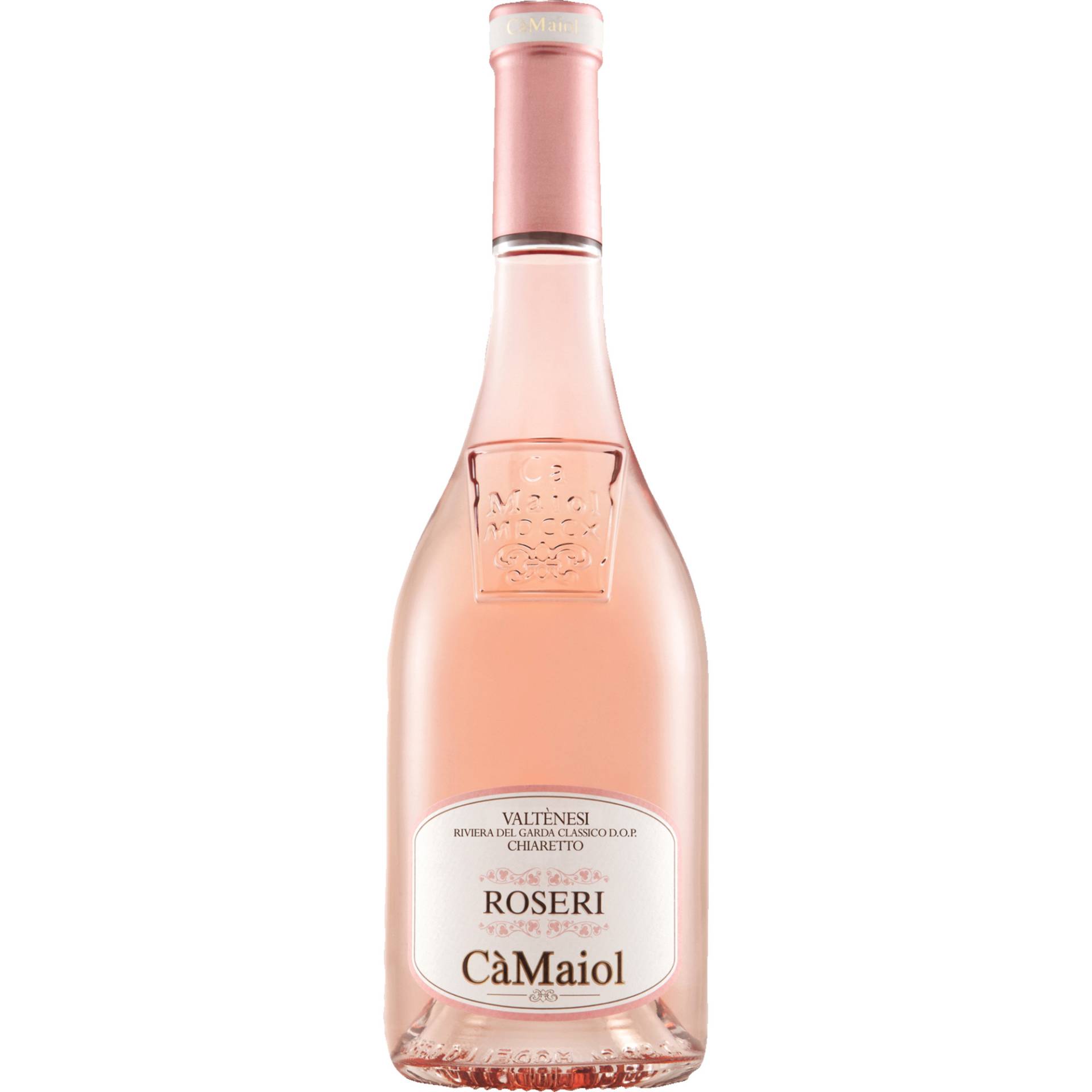 Roseri Valentesi Chiaretto, Lombardei DOP, Lombardei, 2023, Roséwein von Azienda Agricola Cà Maiol,25015,Desenzano del Garda,Italien