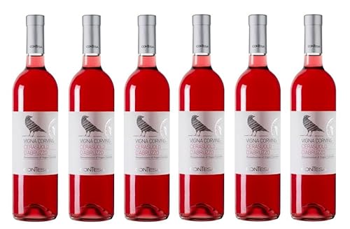 6x 0,75l - 2023er - Contesa - Vigna Corvino - Cerasuolo d'Abruzzo D.O.P. - Italien - Rosé-Wein trocken von Azienda Agricola Contesa