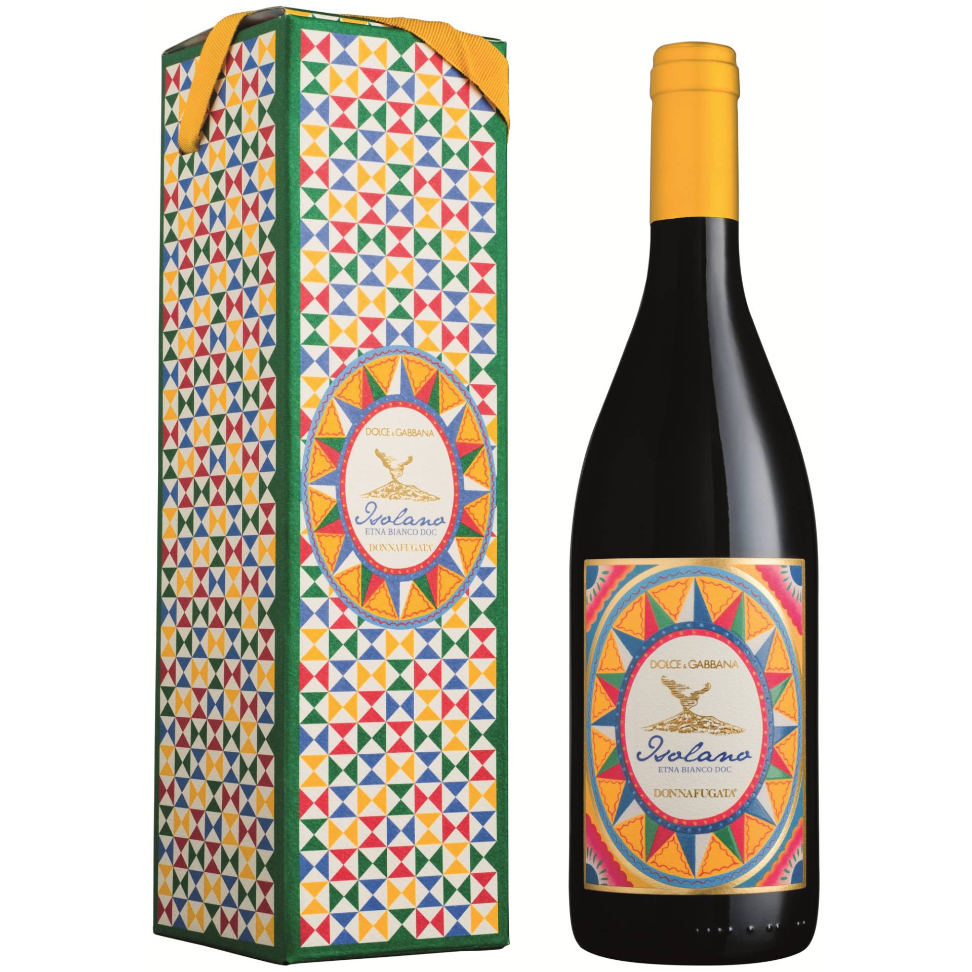 Isolano Dolce & Gabbana e Donnafugata, Etna Bianco DOC, Geschenketui, Sizilien, 2021, Weißwein von Azienda Agricola Donnafugata Srl, Marsala, Italia