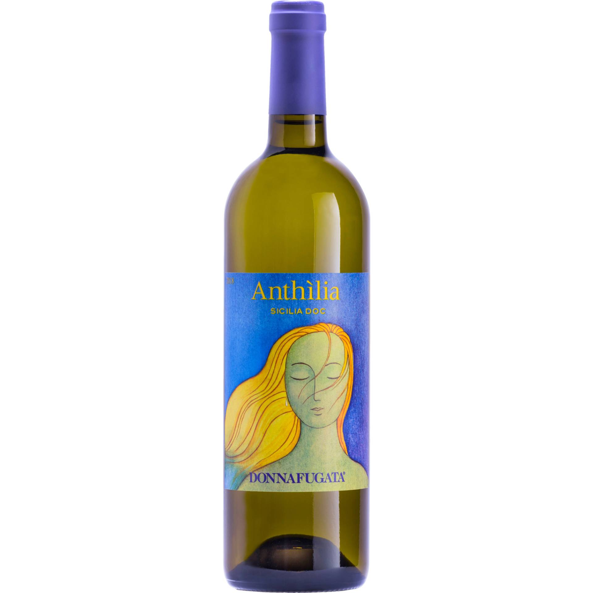 Anthilia, Sicilia Bianco DOC, Sizilien, 2023, Weißwein von Azienda Agricola Donnafugata Srl,  Marsala (TP) - Italia