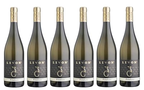 6x 0,75l - 2023er - Livon - Friulano - Collio D.O.P. - Friaul - Italien - Weißwein trocken von Azienda Agricola Livon