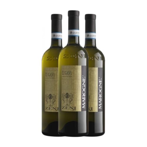 Zeni Marogne Trebbiano di Lugana Lugana 75 cl Weißwein (Karton mit 3 Flaschen von 75 cl) von Azienda Agricola Zeni