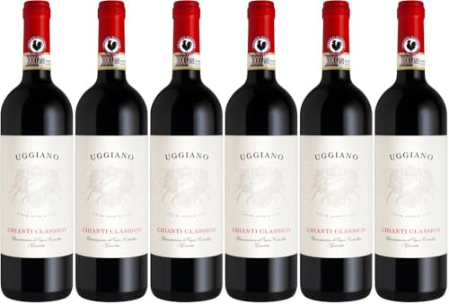 6x Uggiano Chianti Classico 2021 - Azienda Uggiano, Chianti - Rotwein von Azienda Uggiano