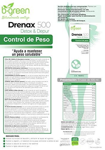Drenax 500 Detox & Depur von B.GREEN (LAB. LEBUDIT)