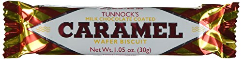 B008PWYSU8 Tunnock's Caramel Wafer Biscuits 30g (Box of 48) von Tunnock's