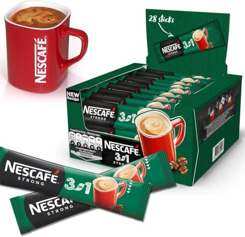 Instant Kaffee Beutel Einzeldosis 3in1 Strong 112 Beutel Lange Frische von B4B