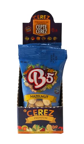 Babay Nuts Geröstete Haselnüsse | Knusprige & aromatische Bissen (4 Pack) von B5 Cerez