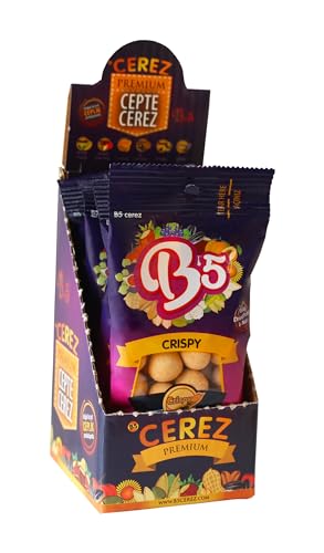 Babay Nuts Knusprig geröstete Kichererbsen | 4 x 30 gramm | Geschmackvoller Crunch von B5 Cerez