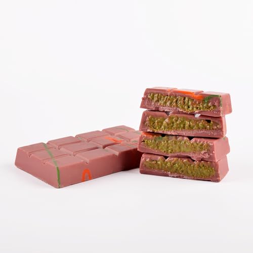 Dubai Chocolate Bar Kunafa Pistachio Bar - Dubai Ruby Chocolate - Famous Dubai Chocolate 75gr von BABY SHOWER CHOCOLATE