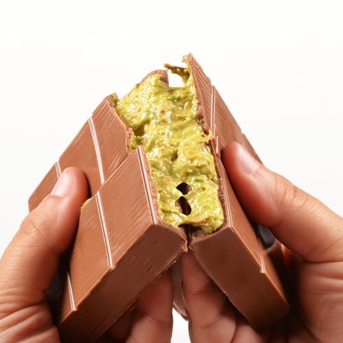 Dubai Chocolate Bar PREMIUM Kunafa Pistazienriegel, 200gr, perfekt zum Verschenken, frische tägliche Produktion, El Yapimi Dubai Cikolatasi (Türkiye'den Günlük Kargo) von BABY SHOWER CHOCOLATE