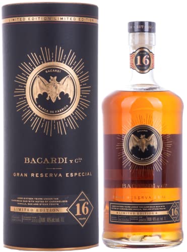 BACARDI 16 Years Old Gran Reserva Especial Limited Edition 40% Vol. 1l in Geschenkbox von BACARDI