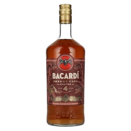 Bacardi 4 Years Old SHERRY CASK CUATRO Gold Rum 40% Vol. 1l von BACARDI