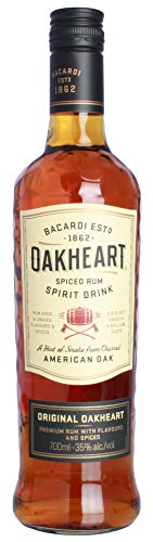 Bacardi - Oakheart Smooth & Spiced Rum Gewürzt Spirituose 35% Vol. - 0,7l von BACARDI