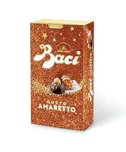 Baci® Perugina® Praline Bijou Weihnachten mit Amaretto Aroma und Mandelstückchen 150g von BACI