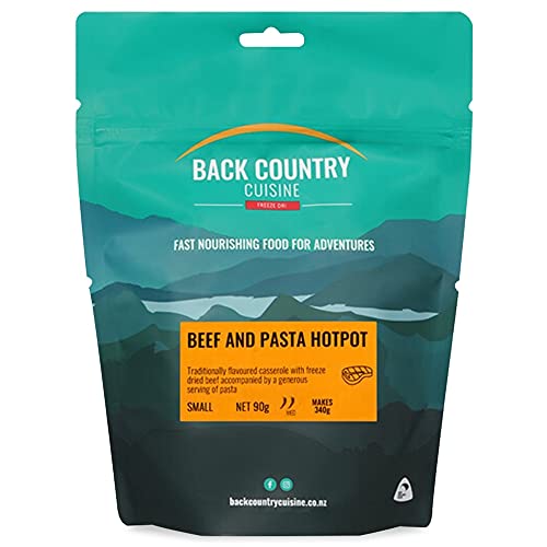 Back Country Cuisine Beef and Pasta Hotpot Gefriergetrocknete Lebensmittel, klein von BACK COUNTRY