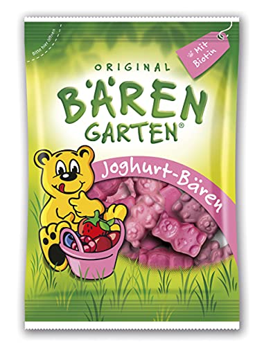 Original BÄRENGARTEN Joghurt-Bären 125g zuckerhaltig mit Biotin 14er Pack (14 x 125g) von BÄRENGARTEN