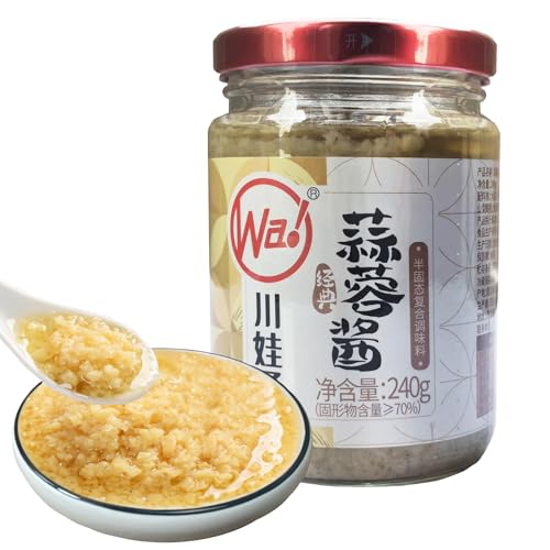 BAILINHOU Chinesische Knoblauchsauce asiatische Rührbraten 240 g, Original importiert aus China von BAILINHOU