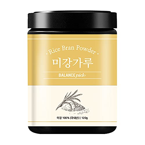 BALANCE PICK Natürliches Reiskleie-Pulver, 120 ml, Produkt aus Korea von BALANCE PICK