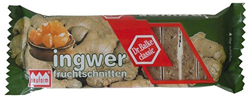 Ingwer-Fruchtschnitten (0.1 Kg)