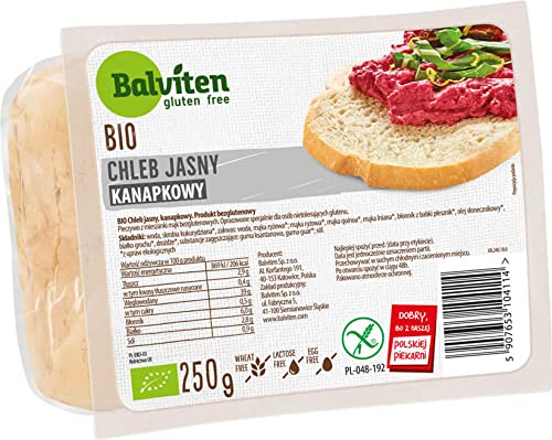 LEICHT GLUTENFREIES SANDWICH-BROT BIO 250 g - BALVITEN von BALVITEN