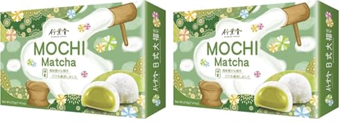 BAMBOO HOUSE Mochi, Matcha, 210 g (Packung mit 2) von BAMBOO HOUSE