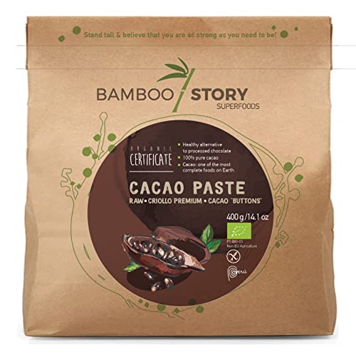 NIEUWE | Rauw | BAMBOO STORY | Wafels | Criollo | Bio | Peruaans | 400g | 100% Puur von BAMBOO STORY