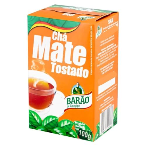 Mate-Tee BARÃO geröstet, 100g - Chá Mate BARÃO Tostado 100g von Barão de Cotegipe