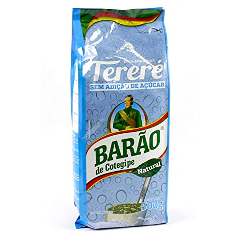 Mate Tee, BARÃO, grob gemahlen, 500g. - Erva Mate BARÃO Tereré Natural 500g von Barão de Cotegipe