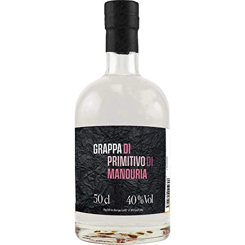 Grappa di Primitivo di Mandur. Italienisch.Tresterbrand Vegan BARRIQUE-Destillate und Liköre Italien 500ml-Fl von Barrique