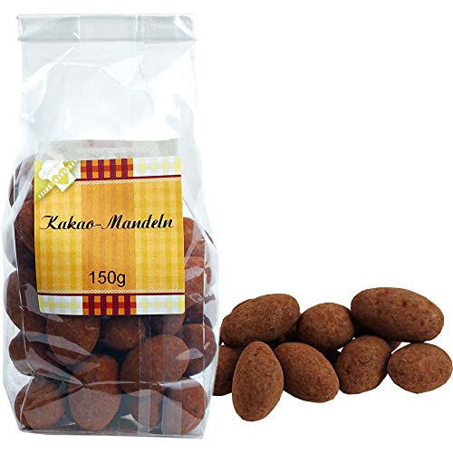 Schoko Mandeln Kakao gepudert mit Vollmilchschokolade Vegetarisch BARRIQUE-Feine Manufaktur Niederlande 150g-Pack von BARRIQUE-Feine Manufaktur