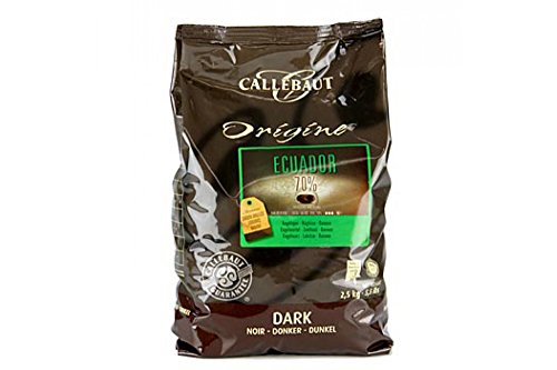 Origine Ecuador, dunkle Couverture, Callets, 70% Kakao, 2,5 kg von BARRY CALLEBAUT BELGIUM N.V.