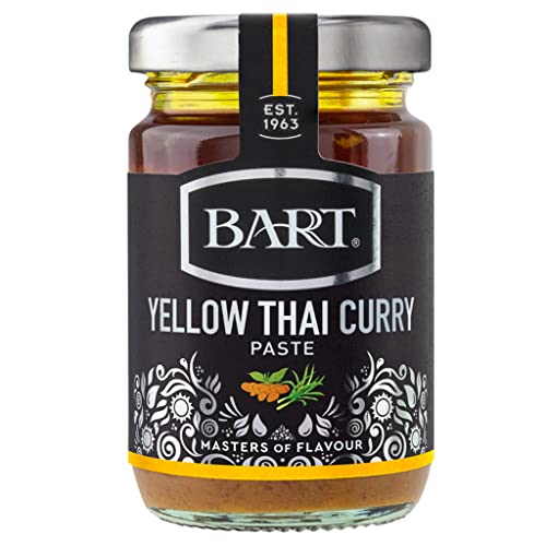 Bart Thailändische Curry Paste, gelb, 90 g, 6 Stück von BART