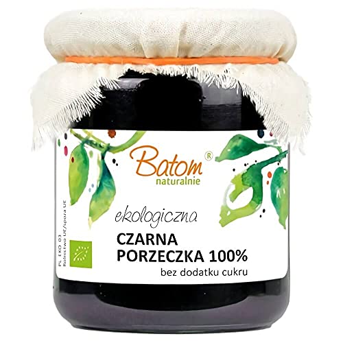 SCHWARZE JOHANNISBEERE MARMELADE 100% BIO 260 g – BATOM von BATOM