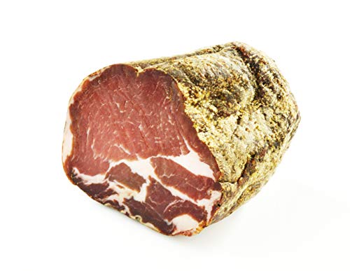 Coppa - Schweinehals aus Italien mild geräuchert - 450g - In Südtirol an der Luft gereift - Spezialität von Viktor Kofler/Lana von BAVAREGOLA