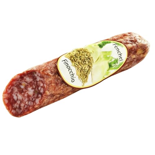 Italienische Salami - Südtiroler Fenchelsalami 190g - Viktor Kofler Salami Spezialität aus Lana/Südtirol von BAVAREGOLA