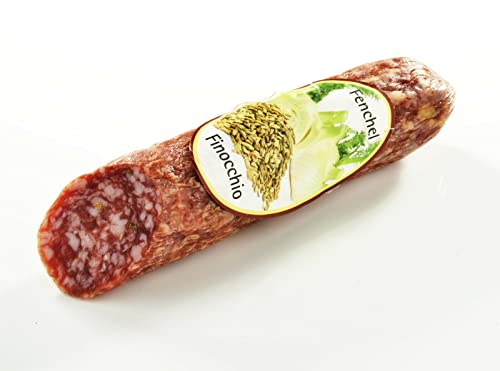 Italienische Salami - Südtiroler Fenchelsalami 230g - Viktor Kofler Salami Spezialität aus Lana/Südtirol von BAVAREGOLA