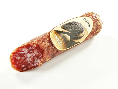 Italienische Salami - Trüffelsalami 190g - Viktor Kofler Salami Spezialität aus Lana/Südtirol von BAVAREGOLA