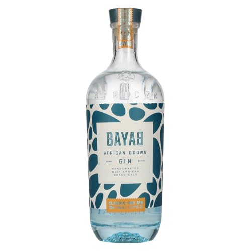 BAYAB African Grown Classic Small Batch Dry Gin 43% Vol. 0,7l von BAYAB