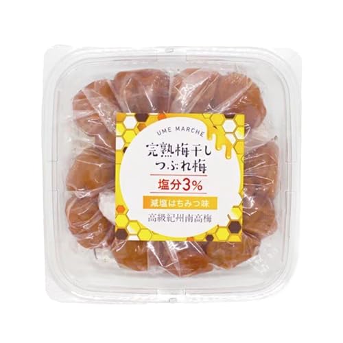 Umeboshi giapponesi in Honey - Grandi umeboshi in salamoia. Prugne Nanko Ume sottaceto Giappone, prodotte in Giappone, 14,1 oz [Elegante dolcezza, Ridotto sale 3%] (400 g (400 g x 1 confezione)) von BAYU STORE