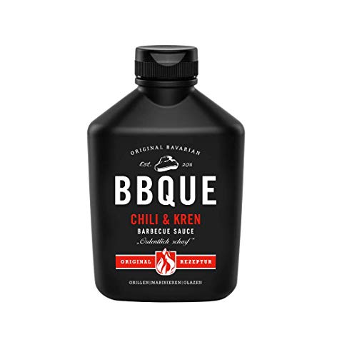 BBQUE Bayrische Barbecue Sauce "Chili & Kren" 400ml von BBQUE