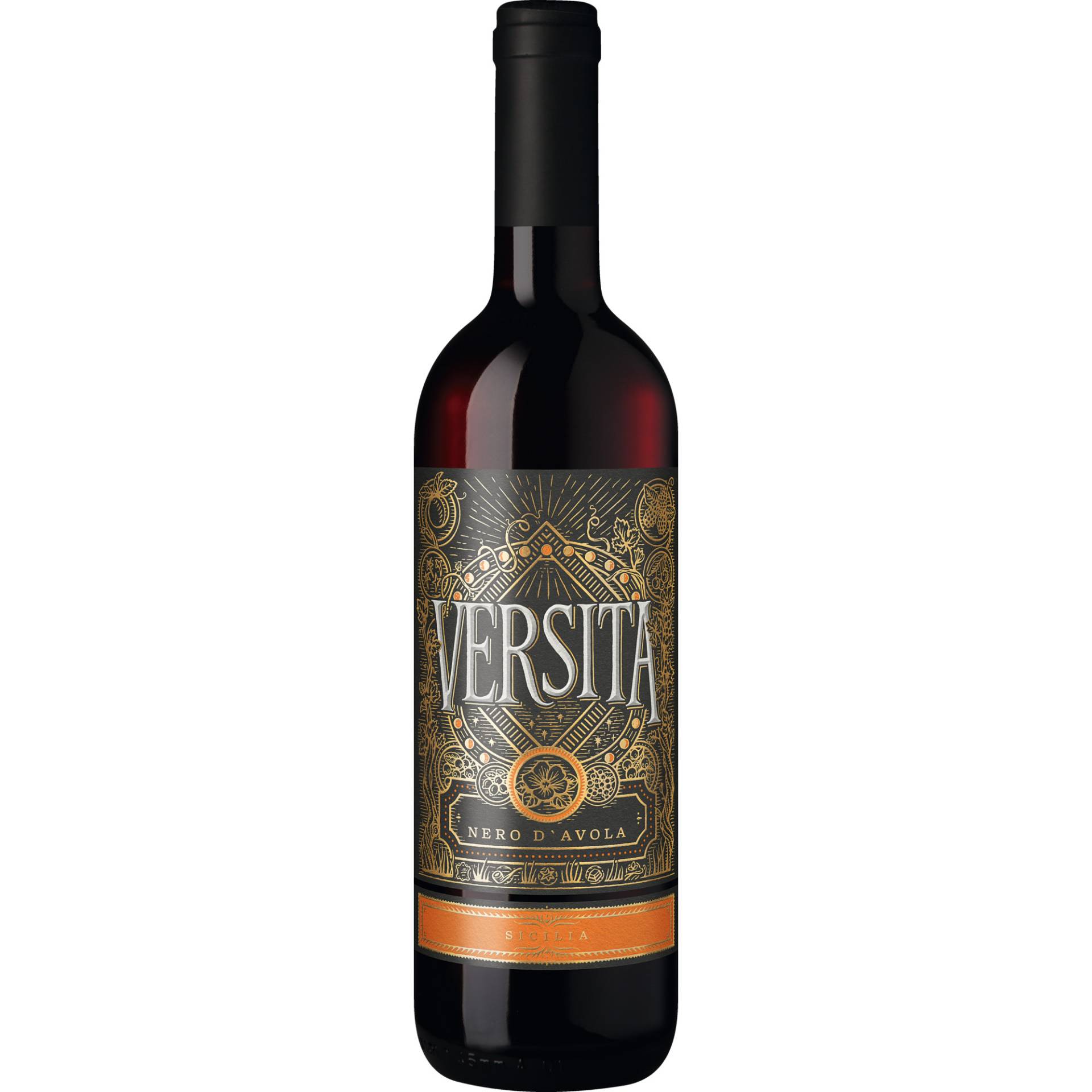 Versita Nero d'Avola, Sicilia DOC, Sizilien, 2023, Rotwein von BCA 1875 Srl, Marsala, TP, Italia