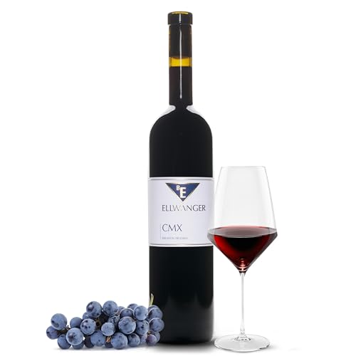 Exklusiver 2019er Cabernet-Merlot Cuvée – Rotwein trocken | Aromen von Johannisbeeren, Pfeffer & Wacholder | Ideal für Genießer | Primitivo, Barolo & Chianti Liebhaber (6x 0,75 Liter, Merlot) von BE ELLWANGER