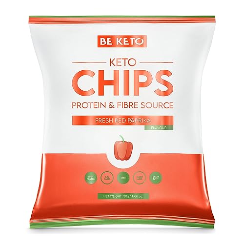 Keto-Chips - Frische Rote Paprika 30g von Be Keto