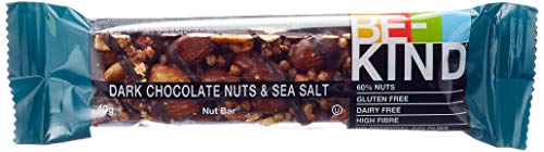 BeKind Dark Chocolate Nuts & Sea Salt Nussriegel, 12er Pack (12 x 40 g) von BE-KIND