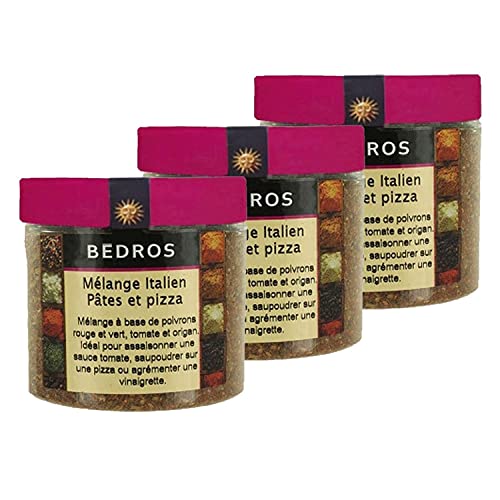 Set mit 3 italienischen Pizzateigen – Topf 65 g von BEDROS