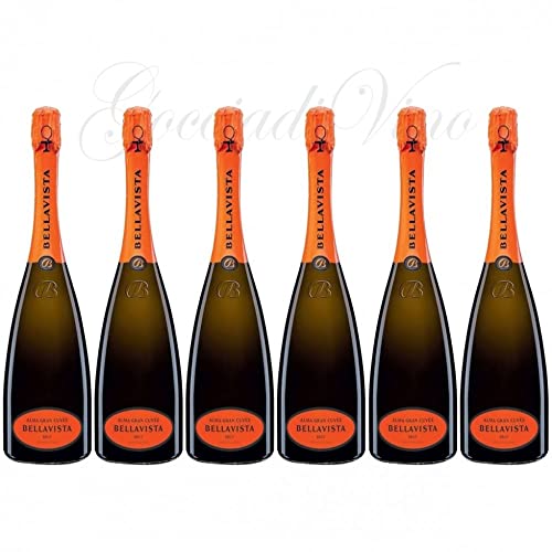 6 Flaschen Vin pétillant Franciacorta GRAN CUVEE ALMA Brut Lombardia Bellavista von BELLAVISTA