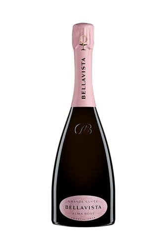 Bellavista Grande Cuvée Alma Rosé Franciacorta Brut, Pinot Nero, Chardonnay, Plant Based - 1 Flasche 750 ml von BELLAVISTA